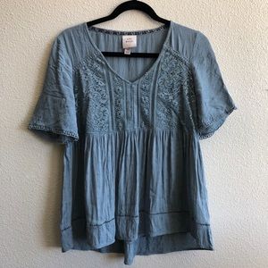 Knox Rose Blue Blouse
